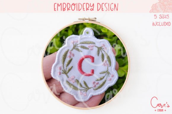ITH - Christmas Ornament Alphabet