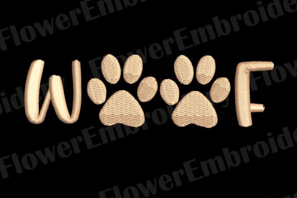 Woof Machine: A Charming Embroidery Design for Meaningful Gifts